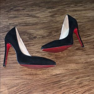 Gently worn Red bottoms